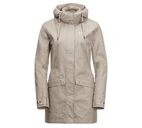 Jack Wolfskin Women Rocky River Hardshell Jacket - Dusty Grey, X-Large