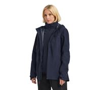 Jack Wolfskin Women’s 3-in-1 jacket Moonrise 3in1 Jacket Women L blue night blue
