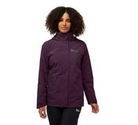 Jack Wolfskin Women’s 3-in-1 jacket Rotwand 3in1 Jacket Women XS midnight plum midnight plum