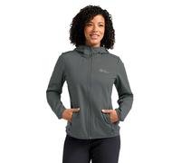 Jack Wolfskin Women’s between-seasons jacket Windhain Hoody Women XS slate green slate green