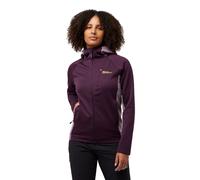 Jack Wolfskin Women’s fleece jacket Alpgrat Extended Version Jacket Women 2XL midnight plum midnight plum