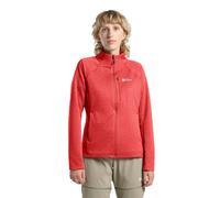 Jack Wolfskin Women's Taiga Fz W Fleece Jacket, Vibrant red, M