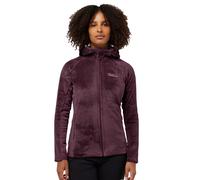Jack Wolfskin Women’s fleece jacket with hood Rotwand Hooded FZ Women XL amaranth amaranth