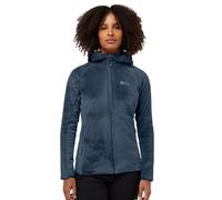 Jack Wolfskin Women’s fleece jacket with hood Rotwand Hooded FZ Women XS midnight sky midnight sky