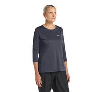 Jack Wolfskin - Women's Crosstrail 3/4 Tee - Longsleeve size L, blue