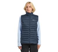 Jack Wolfskin Pilvi Down Vest Blue L Woman