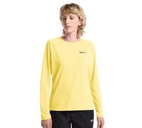 Jack Wolfskin Women’s long-sleeved functional shirt with sun protection Prelight Swift LS Women M lemon ice lemon ice