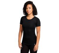Jack Wolfskin Women’s Merino wool functional shirt Merino Shortsleeve Women S black black