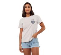 Jack Wolfskin Women’s organic cotton T-shirt Discover Heart T-Shirt Women S sea shell Sea Shell