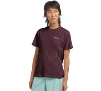 Jack Wolfskin Women’s organic cotton T-shirt Essential T-Shirt Women L amaranth amaranth