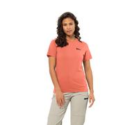 Jack Wolfskin Women’s organic cotton T-shirt Essential T-Shirt Women XS warm amber warm amber