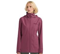 Jack Wolfskin Women’s rain jacket Trailtime 2L Jacket Women M raisin raisin
