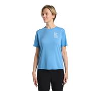 Jack Wolfskin Women’s short sleeved functional shirt Vonnan Graphic T-Shirt Women XL explore mid blue EXPLORE mid blue