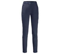 Jack Wolfskin Women’s softshell hiking trousers Geigelstein Slim Pants Women 46 blue night blue