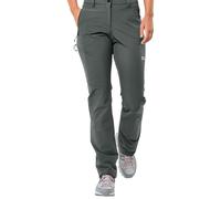 Jack Wolfskin Women’s softshell hiking trousers Holdsteig Pants Women 36S slate green slate green