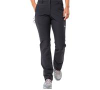 Jack Wolfskin Women’s softshell hiking trousers Holdsteig Pants Women 42L black black