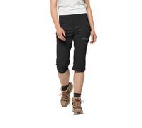 Jack Wolfskin Women’s softshell trousers Activate Light 3|4 Pants 34 black black