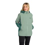Jack Wolfskin Women’s waterproof hiking jacket Unbound Adventure 2L Jacket Women XL green zinnia green zinnia