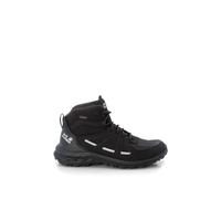 Jack Wolfskin Women's Woodland 2 Texapore MID W Sneaker, Black/Grey, 4 UK