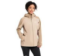 Jack Wolfskin Women’s waterproof rain jacket with hood Wildbound 2L Jacket Women S oyster oyster