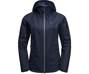 Jack Wolfskin Women Scenic Trail Hardshell Jacket - Midnight Blue, X-Small