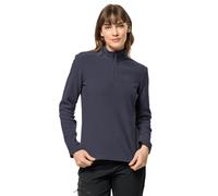 Jack Wolfskin Taunus Half Zip Fleece Grey L Woman