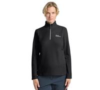 Jack Wolfskin Taunus Half Zip Fleece Black M Woman