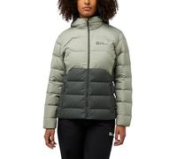 Jack Wolfskin Womens Anther Down Hooded Jacket Green L