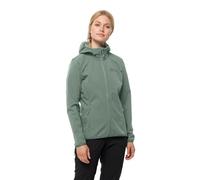 Jack Wolfskin Women's Bornberg Hoody W Softshell Jacket, Picnic Green, XL