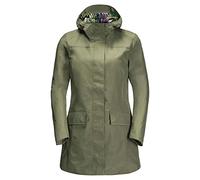 Jack Wolfskin Women's CAPE YORK PARADISE COAT W Jacket, Light Moss, XL