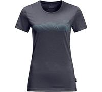 Jack Wolfskin Women's Crosstrail Graphic T W T-Shirt Graphite
