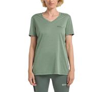 Jack Wolfskin Women's Crosstrail T T-Shirt, Eucalyptus, L