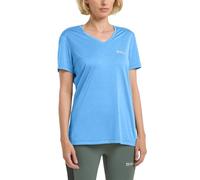 Jack Wolfskin Women's Crosstrail T T-Shirt, Mid Blue, L
