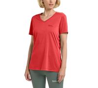 Jack Wolfskin Women's Crosstrail T T-Shirt, Vibrant red, S