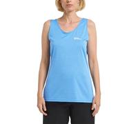 Jack Wolfskin Women's Crosstrail Tank W T-Shirt, Mid Blue, L