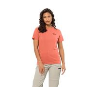 Jack Wolfskin Women’s organic cotton T-shirt Essential T-Shirt Women M warm amber warm amber