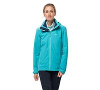Jack Wolfskin Women's EVANDALE W Athletic-Shell-Jackets, Dark Aqua, XL