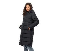 Jack Wolfskin Women's Frozen Palace Coat W Down Parka, Black, L