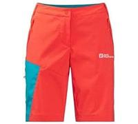 Jack Wolfskin Womens Gastal Hiking Shorts, Tango Orange, 14 EU