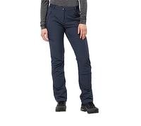 Jack Wolfskin Women’s softshell hiking trousers Geigelstein Pants Women 46S blue night blue