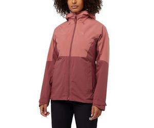 Jack Wolfskin Women's Glaabach 3 in 1 JKT W Jacket, Ochre Red, XS
