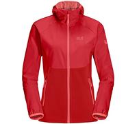 Jack Wolfskin Women's Go Hike Softshell W jacket, Bright scarlet, S