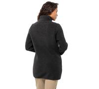 Jack Wolfskin Women's High Curl Coat W Fleece Jacket, Black, S