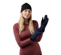 Jack Wolfskin Womens Highloft Windproof Gloves Colour: Night, Size: Small