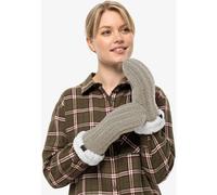 Jack Wolfskin Women's Highloft Knit Mid Single Finger Winter Glove with Faux Fe