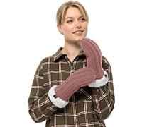 Jack Wolfskin Women's Highloft Knit Mitten W Glove, Afterglow, S