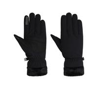 Jack Wolfskin Womens Highloft Windproof Gloves Size: Large, Colour: Black