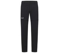 Jack Wolfskin - Women's Hikeout Zip Away Pants - Zip-off trousers size 40 - Regular, black