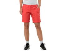 Jack Wolfskin Women's Hiking Alpine Short W, Vibrant red, 36 (EU)