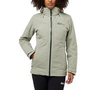 Jack Wolfskin Women's Hunberg 3-in-1 JKT W Jacket, Mint Leaf, L